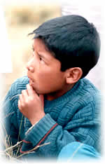 boy in Peru