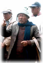 group of men in Peru