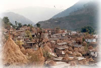 hill village in India